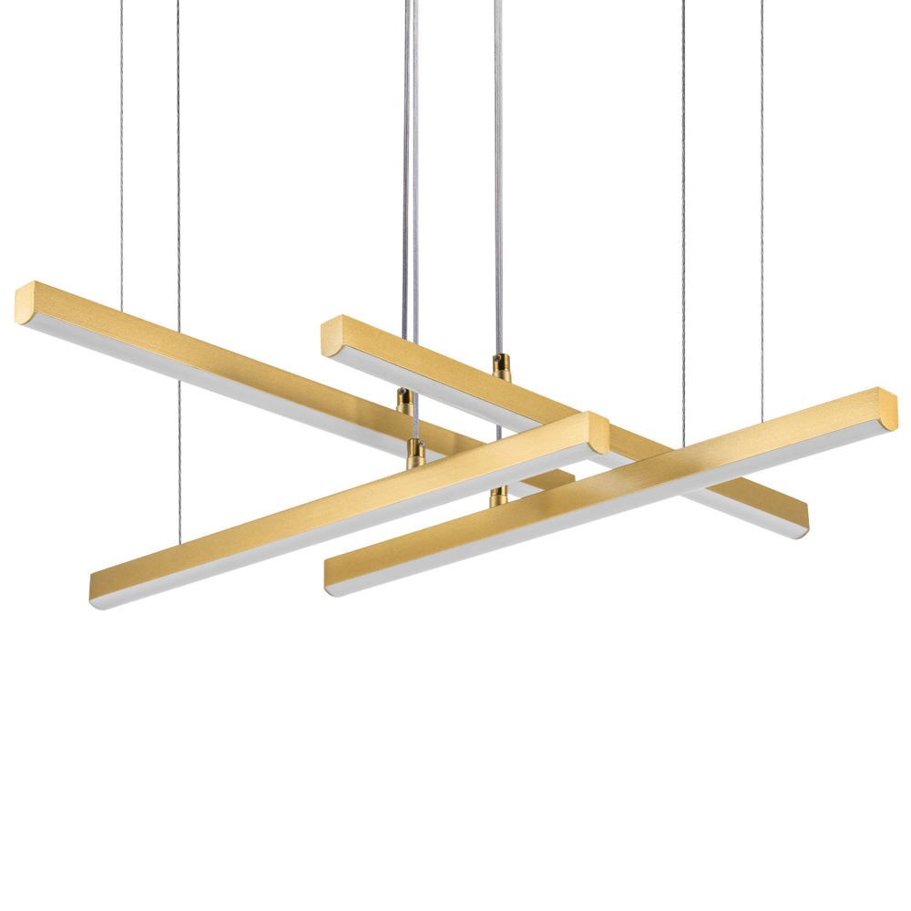 739123 Люстра PALLA 50W LED 1920LM ЗОЛОТО 3000-6000K