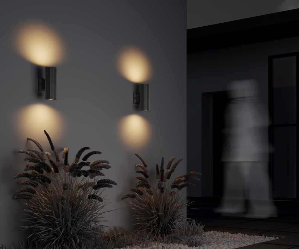 Уличный настенный светильник Outdoor O419WL-02GR