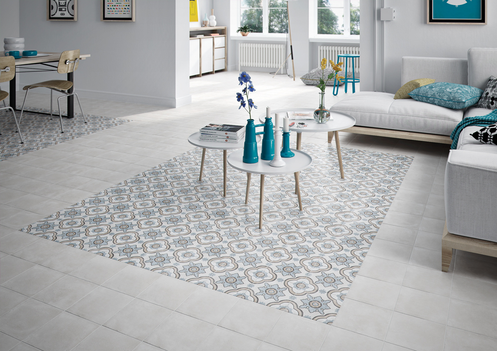 Cifre Adobe Decor Daiza Ivory 20x20