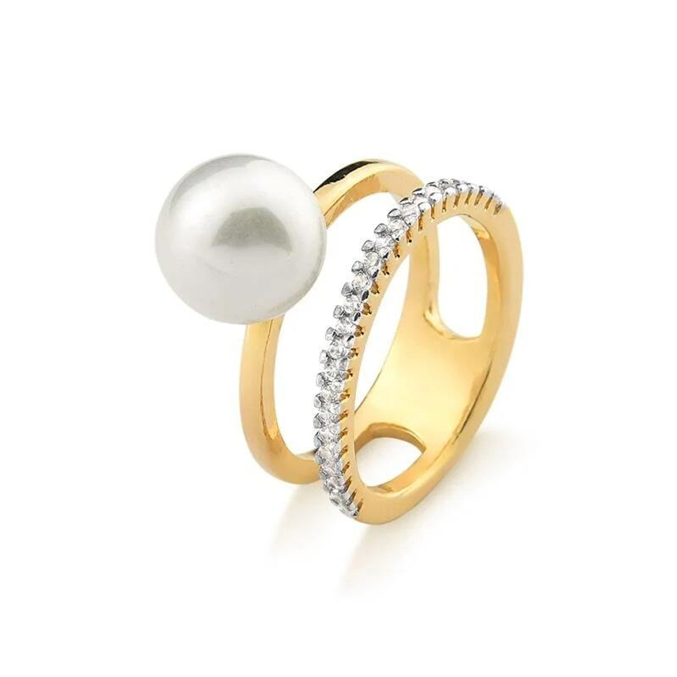 Кольцо Possebon White Pearl 18 мм K0942.1/17.8 BW/G