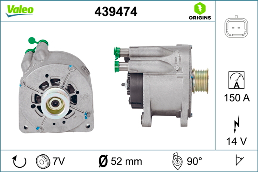 VALEO - 439474-VAL - Alternator