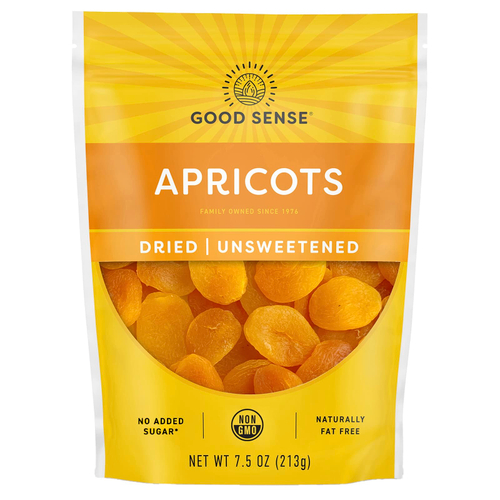 Good Sense, абрикосы, сушеные и неподслащенные, 213 г (7,5 унции)