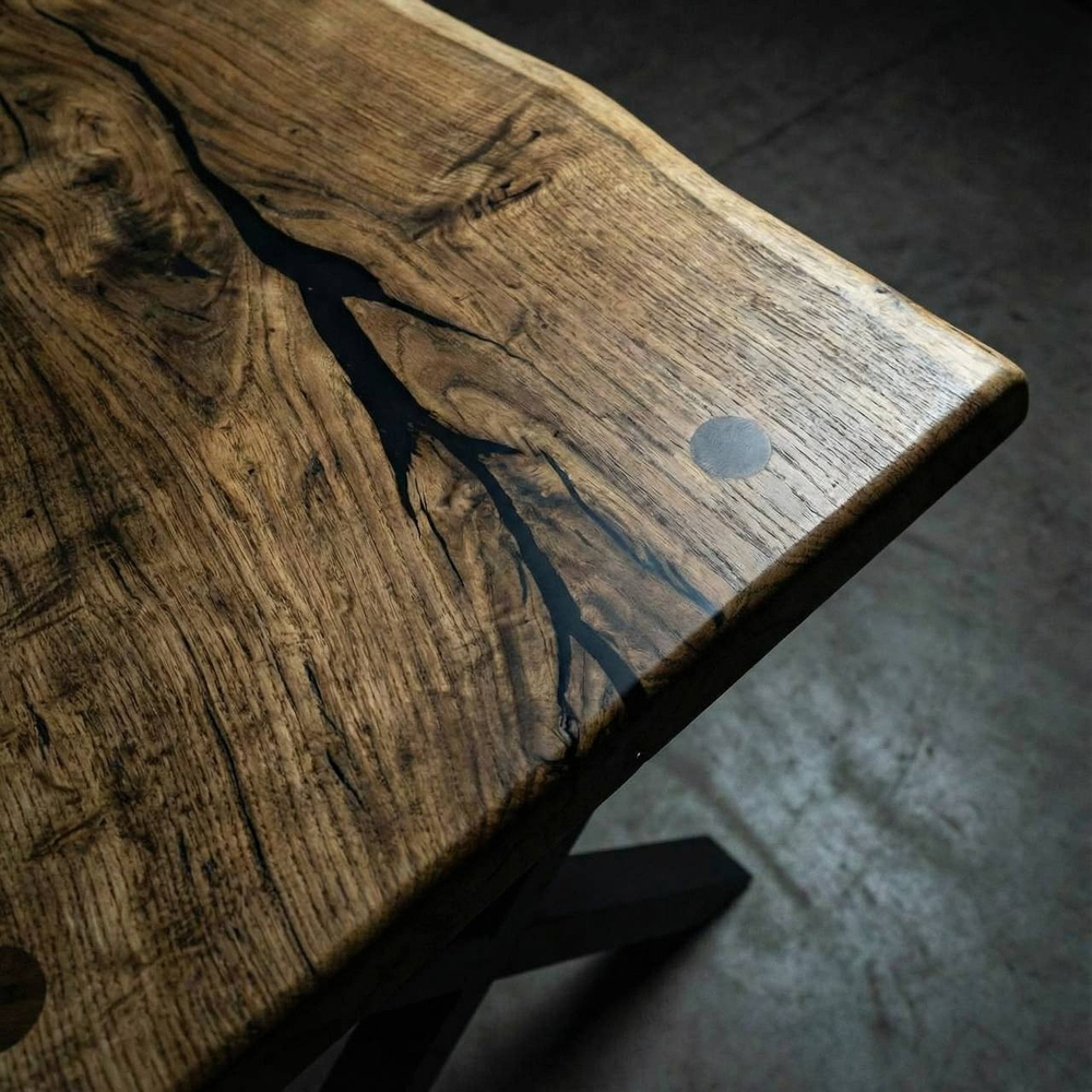 Стол «ХАРАКТЕР» (термомодифицированный дуб)