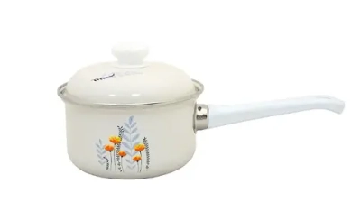 Кастрюля эмалированная 1л «Норвежский лес» С-1607АП/6Жм