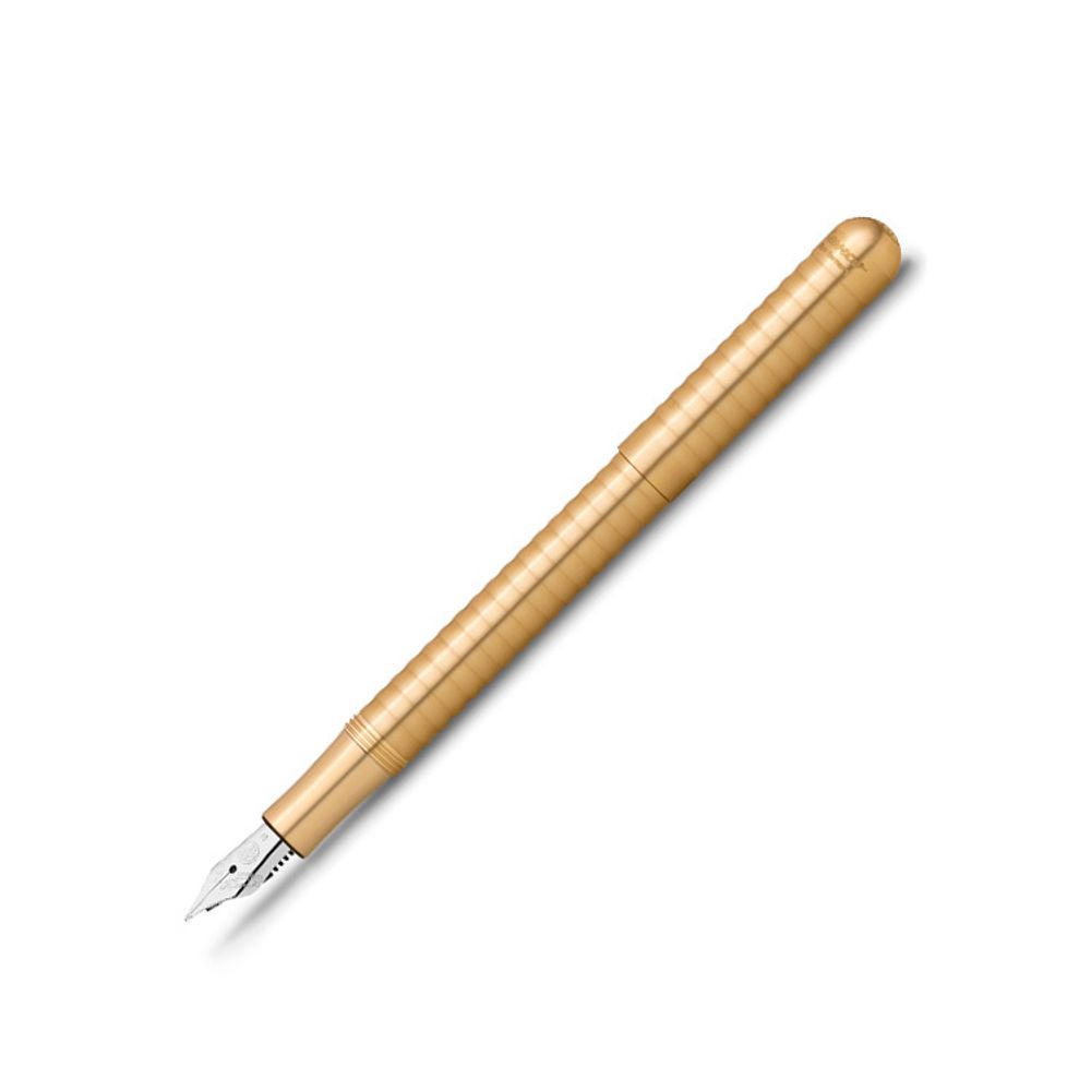 Перьевая ручка Kaweco Liliput Wave EF 0.5мм золотистая (10000869)
