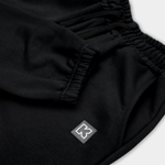 Трикотажные брюки KUL'TURA Oversize Basic Чёрный Флис