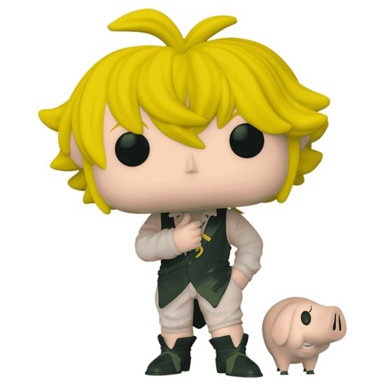 Фигурка Funko POP! Animation Seven Deadly Sins Meliodas w/Hawk (1497) 75541 / Фигурка Фанко ПОП! по мотивам аниме "Семь смертных грехов", Мелиодас