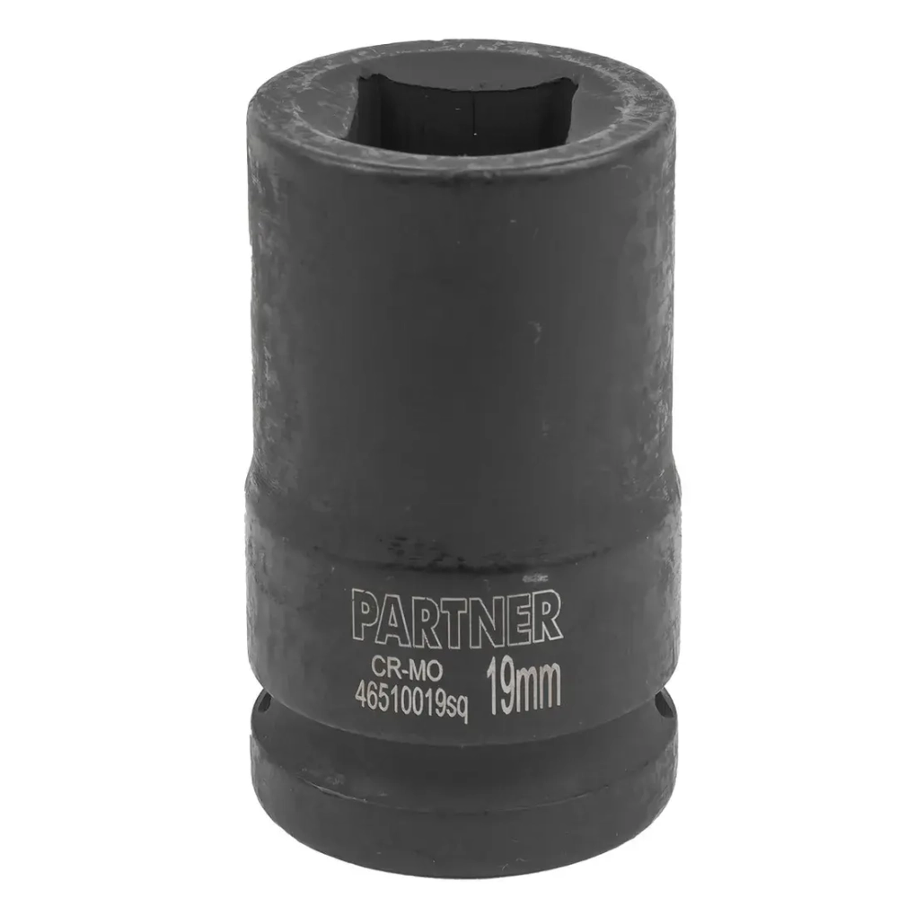 Головка ударная для футорки квадрат 19мм, 3/4'' Partner PA-46510019sq