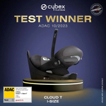 Коляска Cybex Balios S Lux SLV complete Cloud T Cozy Beige Plus Base T 4 в 1 Stone Grey с дождевиками