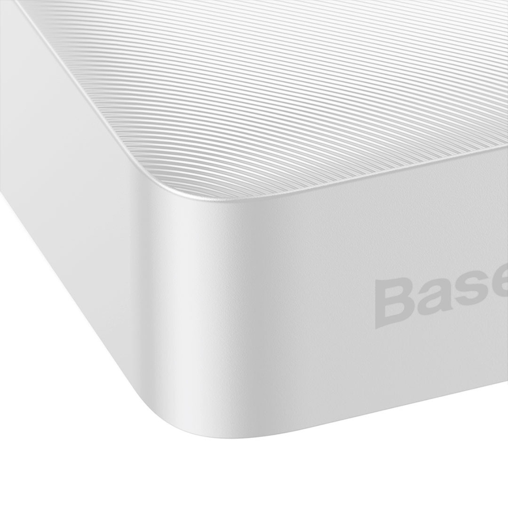 Внешний аккумулятор Baseus Bipow Digital Display Power Bank C+2U 20000mAh 20W - White