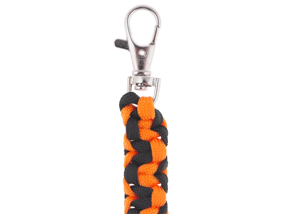 Темляк с карабином (Geoline Survival) Black&orange