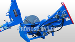 Измельчитель веток коммунальный Scout | Скаут BX62R с гидрозахватом