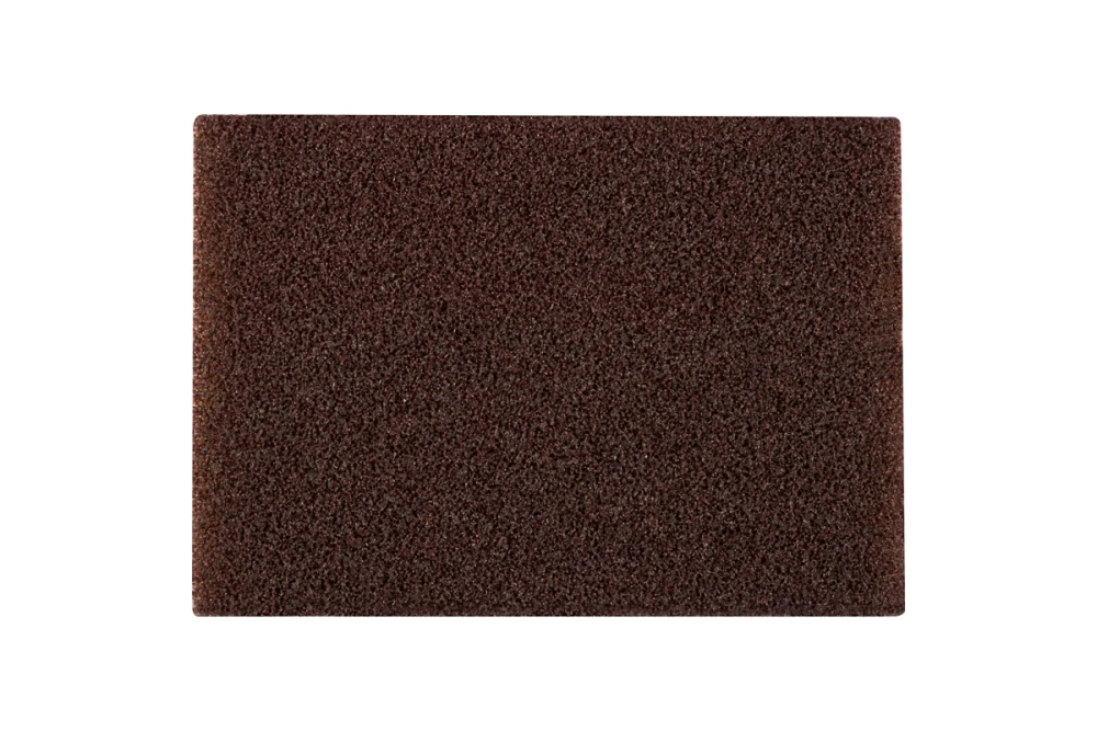 Кухонная губка Рыжий кот Карборундовая для сильных загрязнений, 9x6х2.5 см 104452