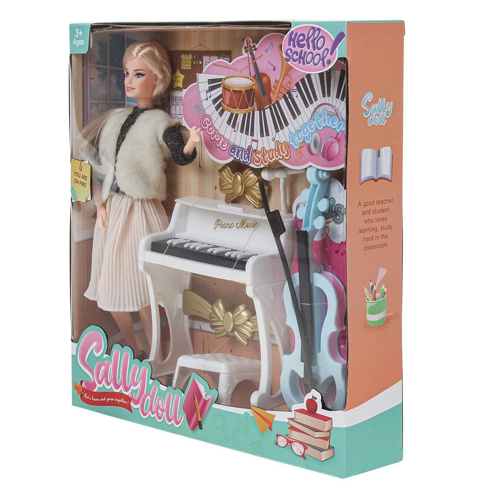 Кукла тип модель, с аксесс. коробка 68113-2