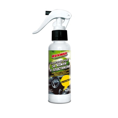 RUNWAY Очиститель-кондиционер для пластика и кожи 200мл