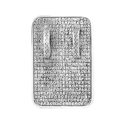Иконка Иоанна воина. Серебро 925°.