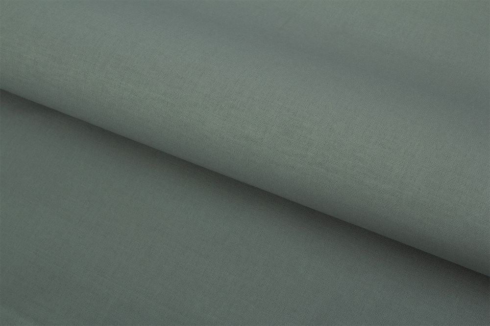 Хлопчатобумажная бязь 140 г/м², 150 см / 5 метров, стальной 1 (рис.12310), 262