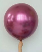 S шар гигант 24"/60 см хром reflex рефлекс (912) фуксия фуше (БГ-90)