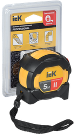 Рулетка измерительная PROFESSIONAL 5м IEK