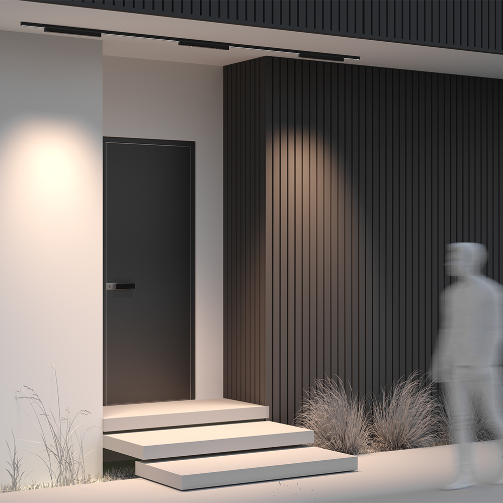 Уличный трековый светильник Outdoor O-TR02-2-S-24WB3K