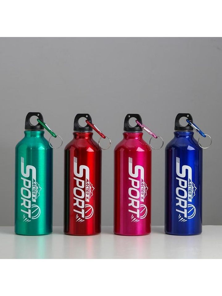 Фляжка-бутылка для воды 650 мл (микс)