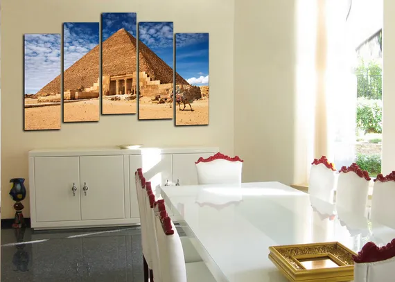 Модульная картина "Египетская пирамида"