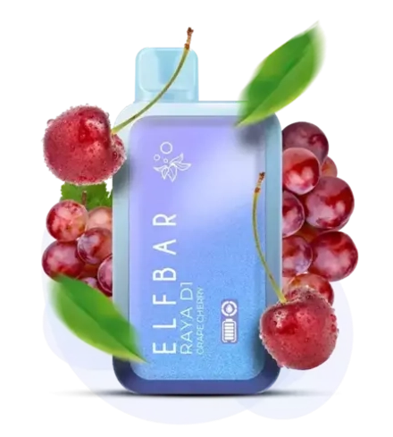 ELF BAR RAYA D1 - Grape Cherry (5% nic)