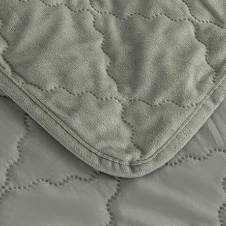 Покрывало 240х260 и 2 наволочки 50x70 Sofi De MarkO Деметра зеленое