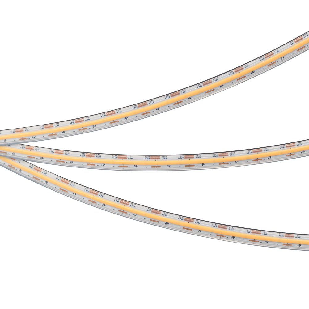 Светодиодная лента герметичная COB-PS-X560-12mm 24V Warm2700 (9.6 W/m, IP67, 10m) (Arlight, 5 лет) 048910