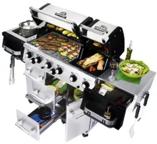 Приусадебная кухня Broil King с газовым и угольным грилем