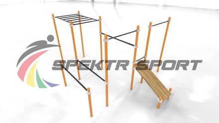 Комплекс для занятий Воркаут SP GTO-52_76mm