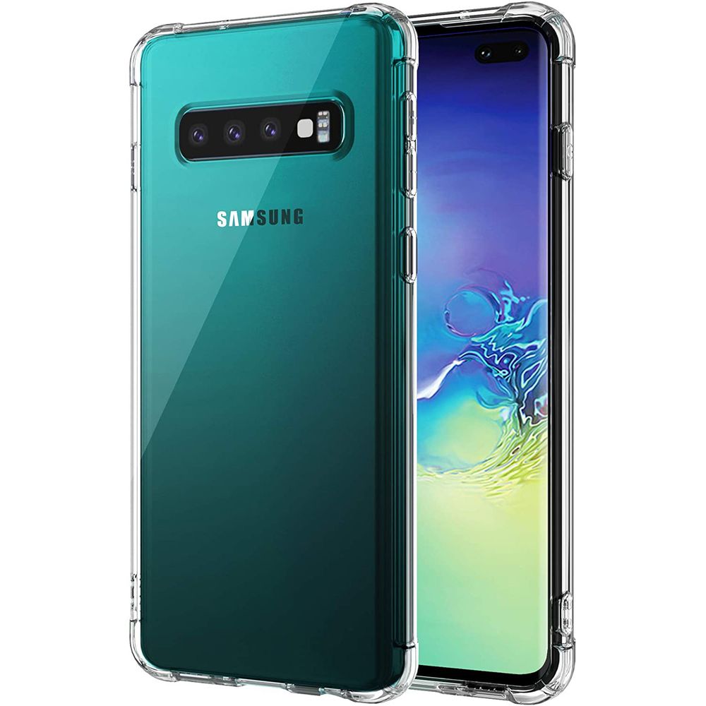 Чехол ROSCO для Samsung Galaxy S10+ оптом (арт. SS-S10P-HARD-TPU-TRANSPARENT)