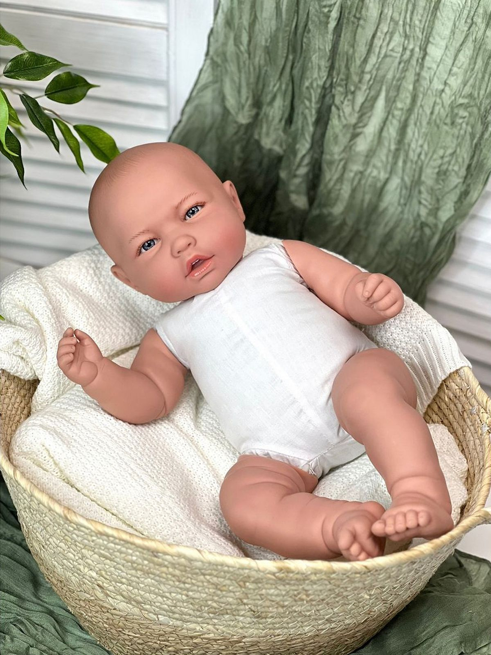 Кукла Manolo Dolls мягконабивная NOA 47см в пакете (1179)