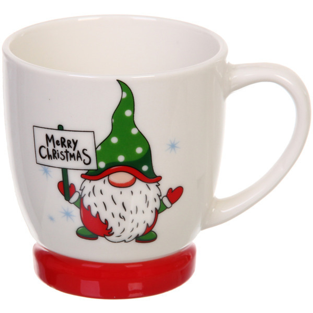 Кружка керамическая 210мл «Славный гном», белая