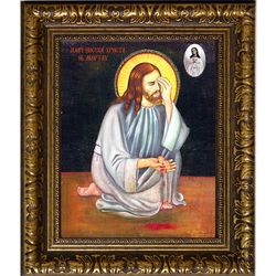 Плач Иисуса Христа об убиенных младенцах. Икона на холсте.