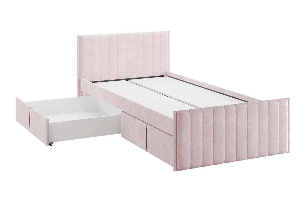 Кровать с ящиком Твикс 900*2000 (велюр) МФ Мебельсон, г. Ижевск