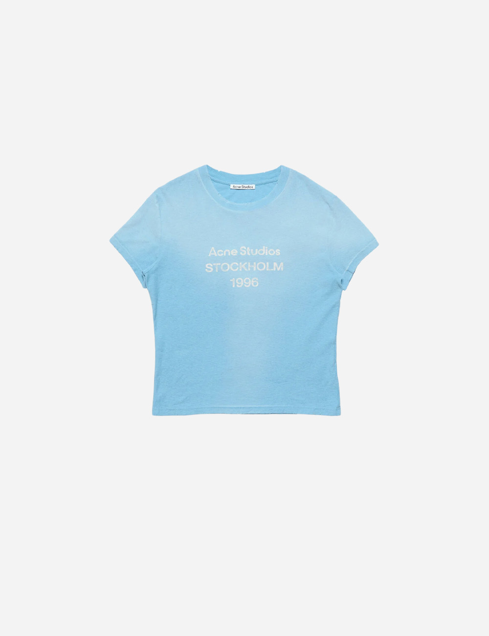 Acne Studios Logo T-shirt "Cornflower blue"