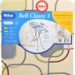 Доска гладильная 112х34.5 см, Белль-Классик 3, подст д/ут, рукав, розет, удл 2.2 м, Nika, БКТЗ, в ас