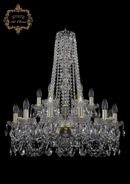 Подвесная люстра Art Classic 11.11.12+6.240.h-80.Gd.Sp