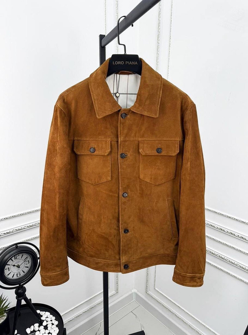 Замшевая куртка Loro Piana