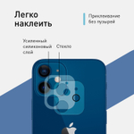 Стекло на камеру ROSCO для Apple iPhone 11;Apple iPhone 12 mini оптом (арт. IP11-CLEAR-CAM-GLASS)