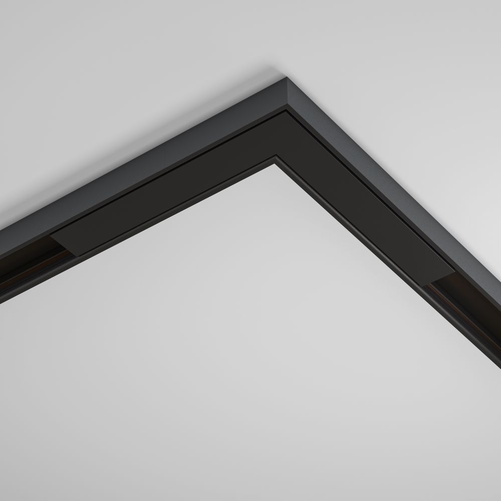 Коннектор угловой, накладной Maytoni Basity TRA172CL-11B