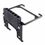 YACHTMAN-280 МНД НАДУВНОЕ ДНО (Яхтман) серый-черный (лодка ПВХ с усилением)