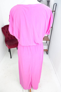 Платье Ю Мода цвета фуксии, визуально на 50 размер, новое