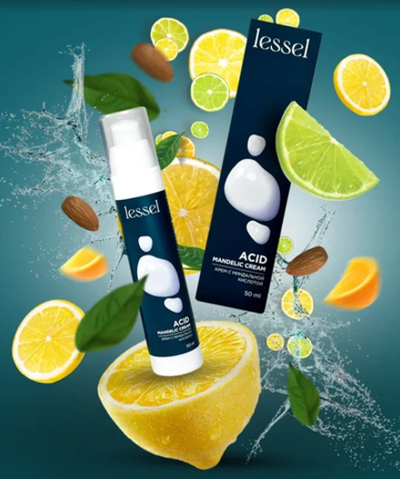 LESSEL ACID MANDELIC CREAM (КРЕМ С МИНДАЛЬНОЙ КИСЛОТОЙ), 50 мл