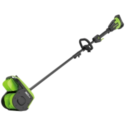 Greenworks GD40SS2 40В аккумуляторная снегоуборочная лопата (без АКБ и ЗУ) ковш 30 см, выброс 7.6 м 2603107