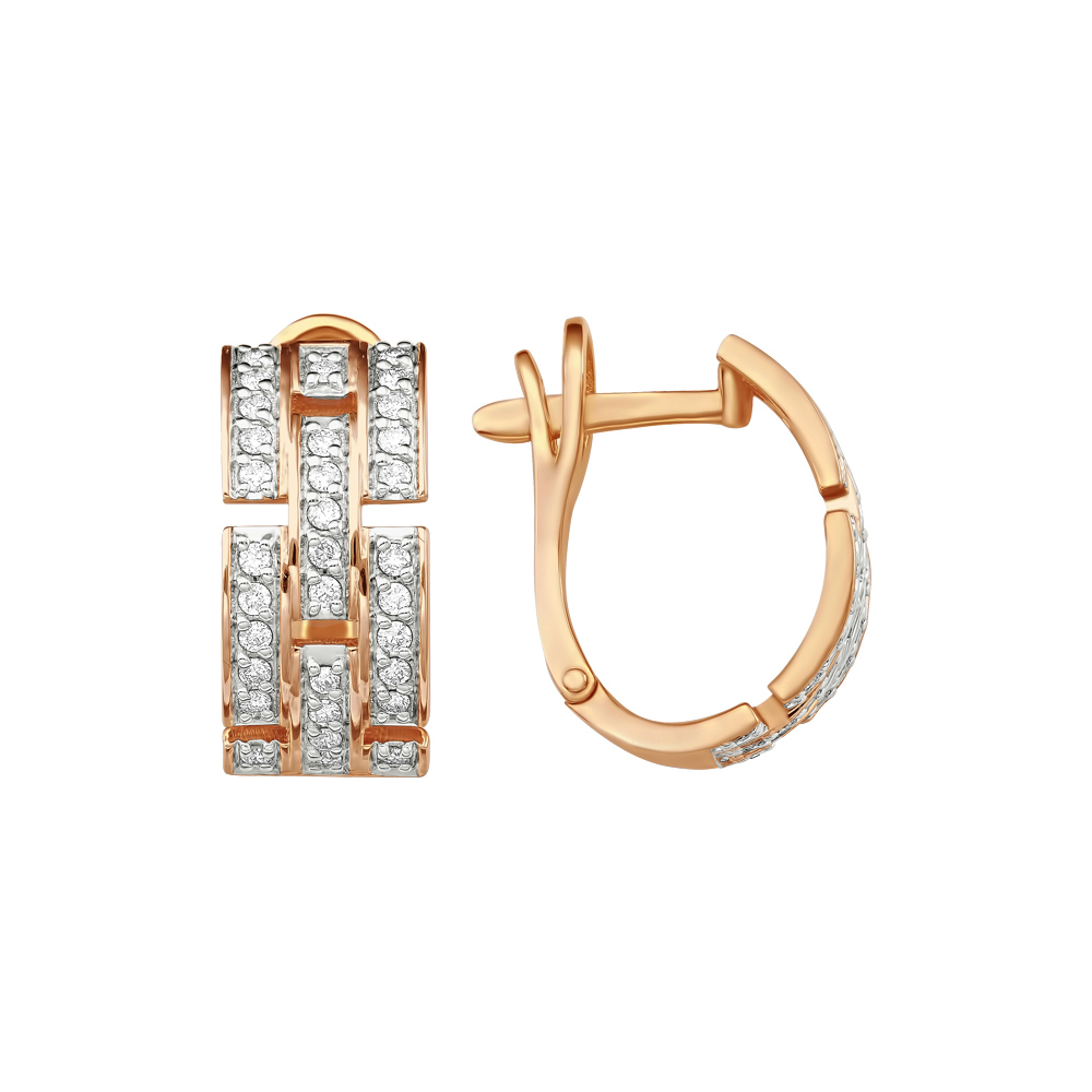 Серьги из золота 585 пробы