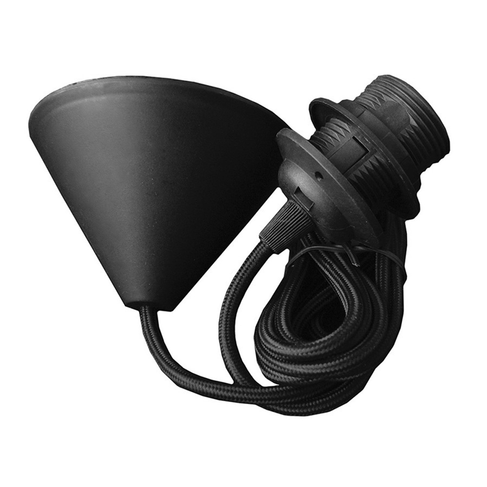 Набор для подключения (шнур-подвес) 2,1м черный