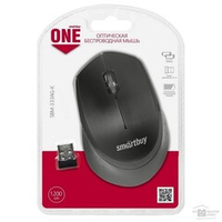 Мышь беспроводная Smartbuy ONE 333AG-K (черная) (SBM-333AG-K)