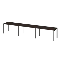 Бенч линейный на 3 рабочих места АМБЛ-002-3  3600x730x760 Арго-М